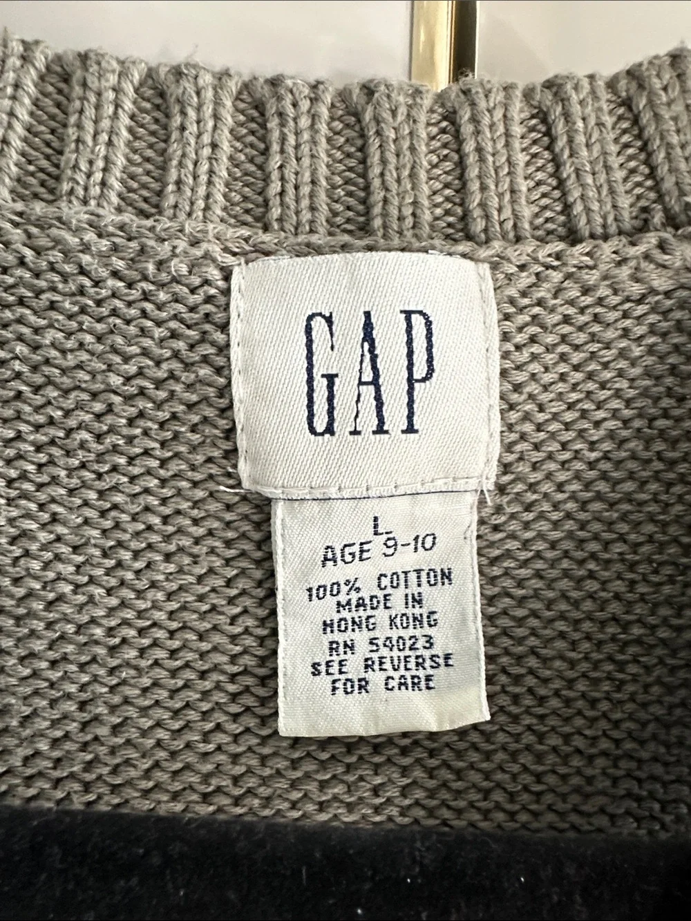 GAP boys Argyle V-Neck Sweater Vest